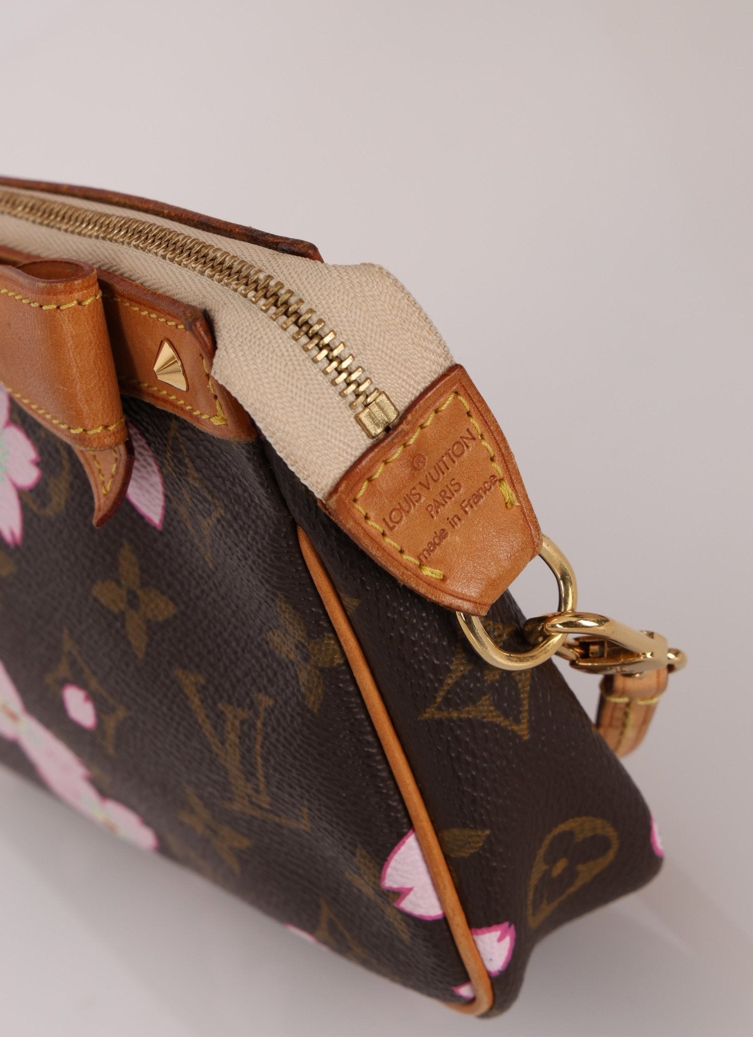 Limited Edition Louis Vuitton x Takashi Murakami Cherry Blossom Pochette - FashioNica