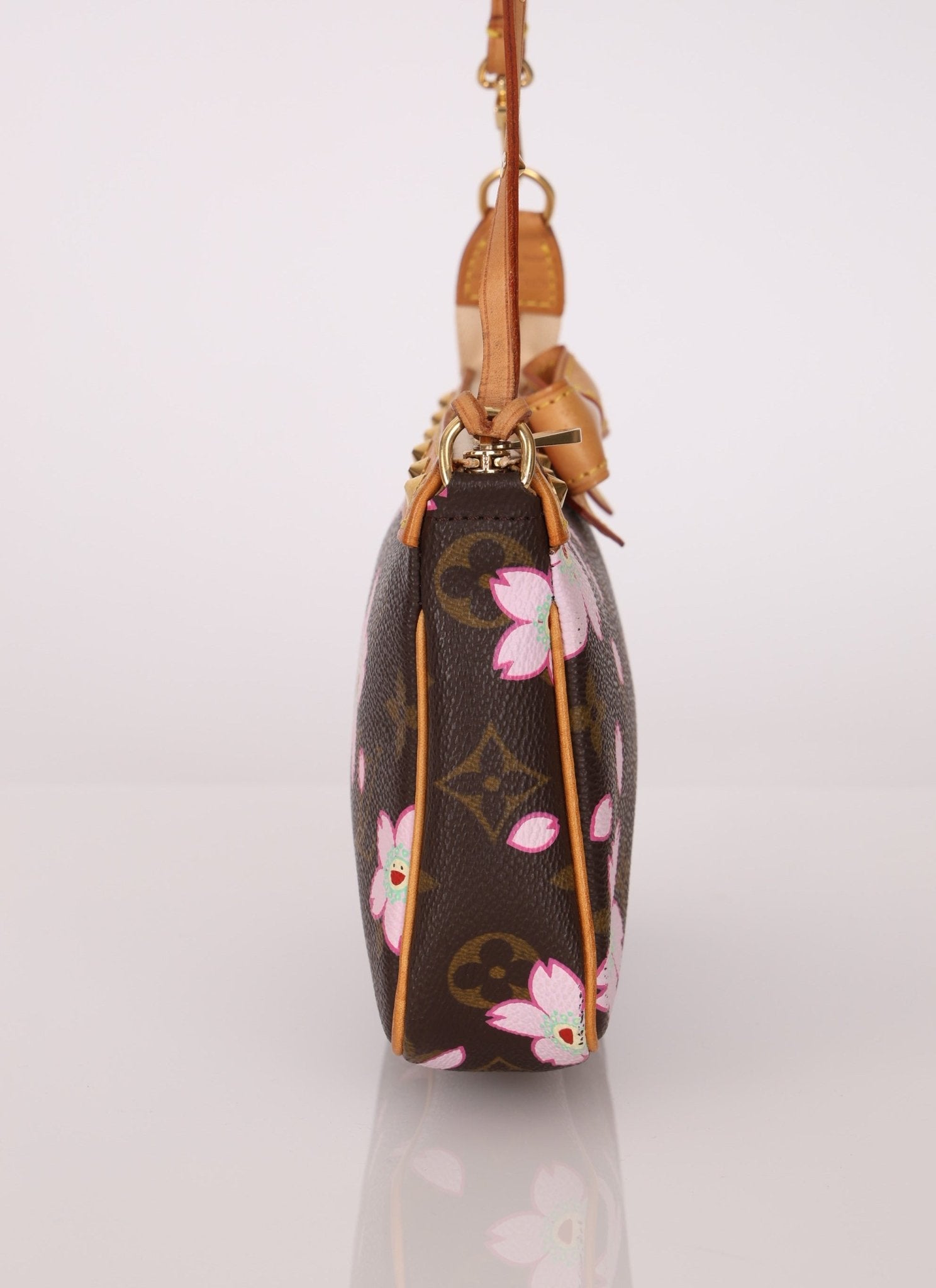 Limited Edition Louis Vuitton x Takashi Murakami Cherry Blossom Pochette - FashioNica