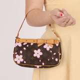 Limited Edition Louis Vuitton x Takashi Murakami Cherry Blossom Pochette - FashioNica