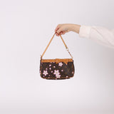 Limited Edition Louis Vuitton x Takashi Murakami Cherry Blossom Pochette - FashioNica