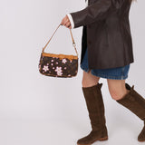 Limited Edition Louis Vuitton x Takashi Murakami Cherry Blossom Pochette - FashioNica