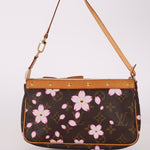 Limited Edition Louis Vuitton x Takashi Murakami Cherry Blossom Pochette - FashioNica