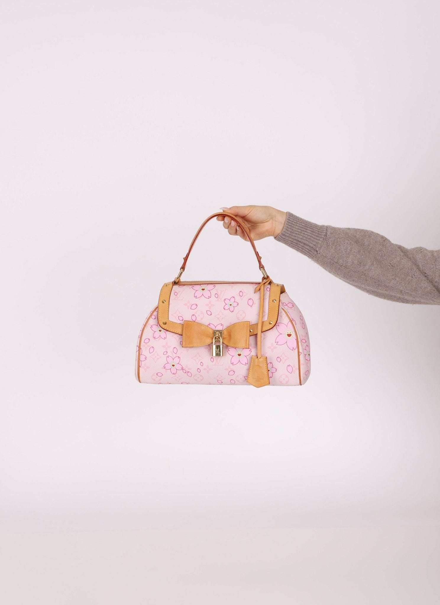 Limited Edition Louis Vuitton x Takashi Murakami Cherry Blossom Sac Retro PM - FashioNica