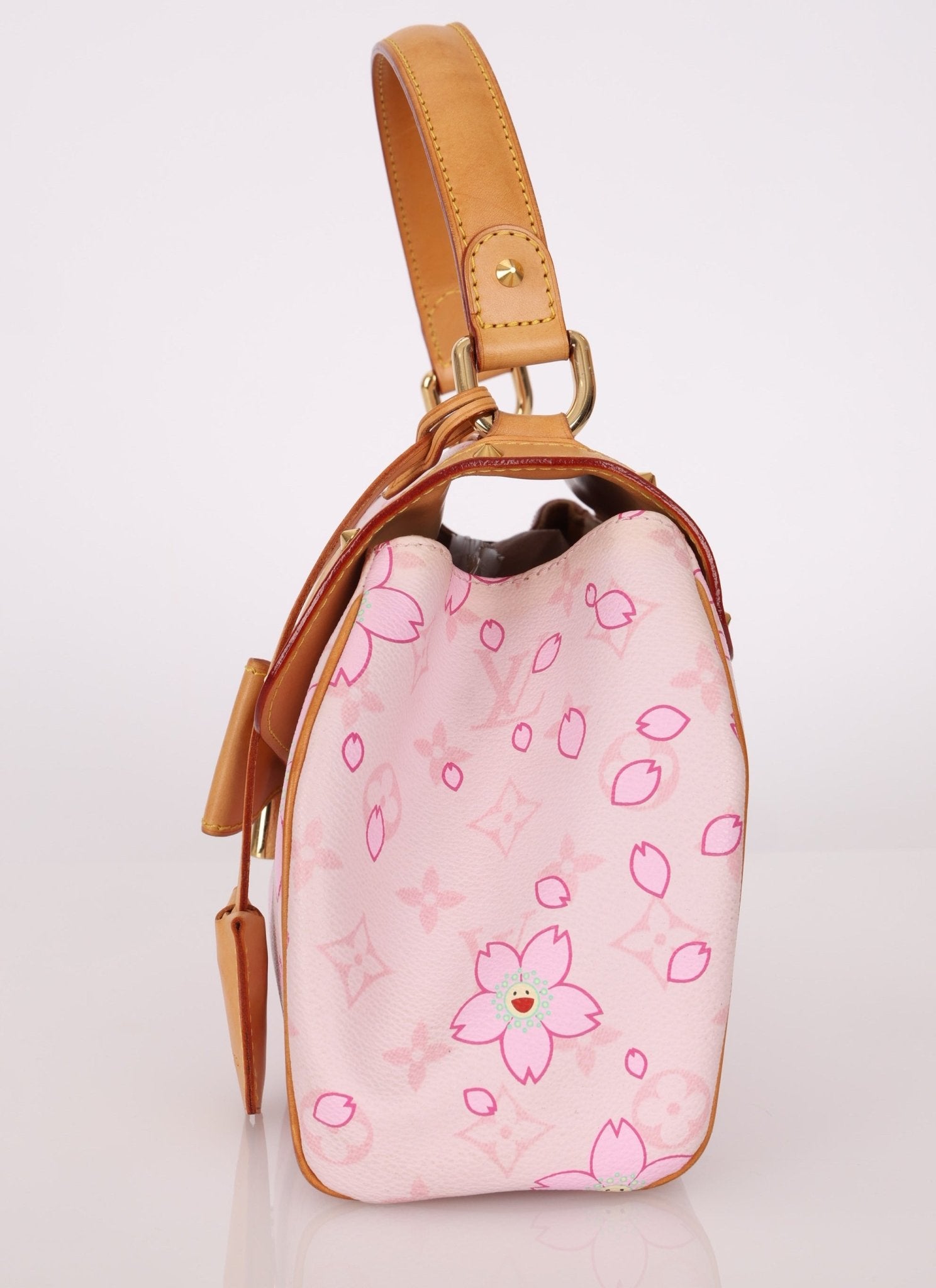 Limited Edition Louis Vuitton x Takashi Murakami Cherry Blossom Sac Retro PM - FashioNica