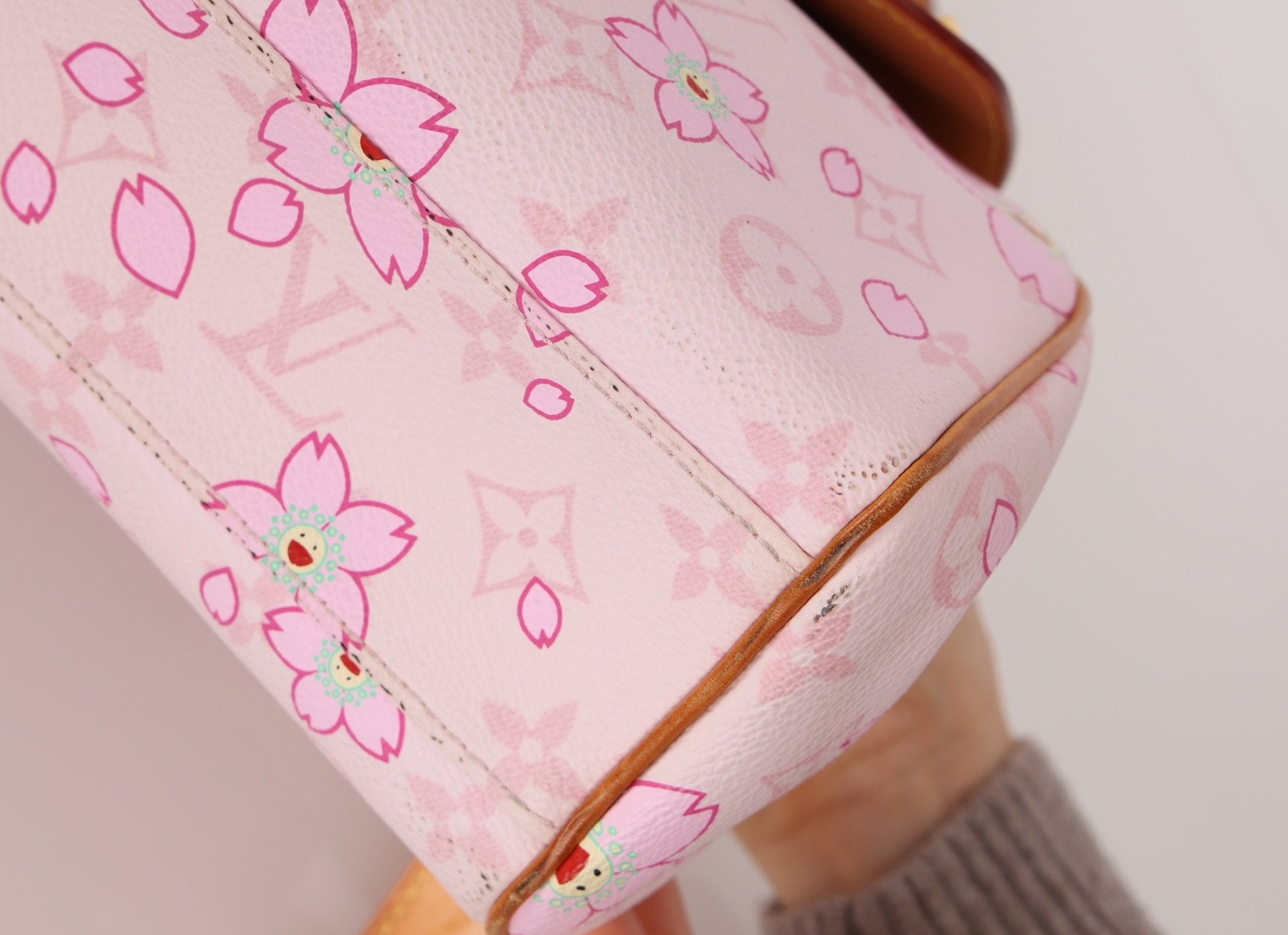 Limited Edition Louis Vuitton x Takashi Murakami Cherry Blossom Sac Retro PM - FashioNica