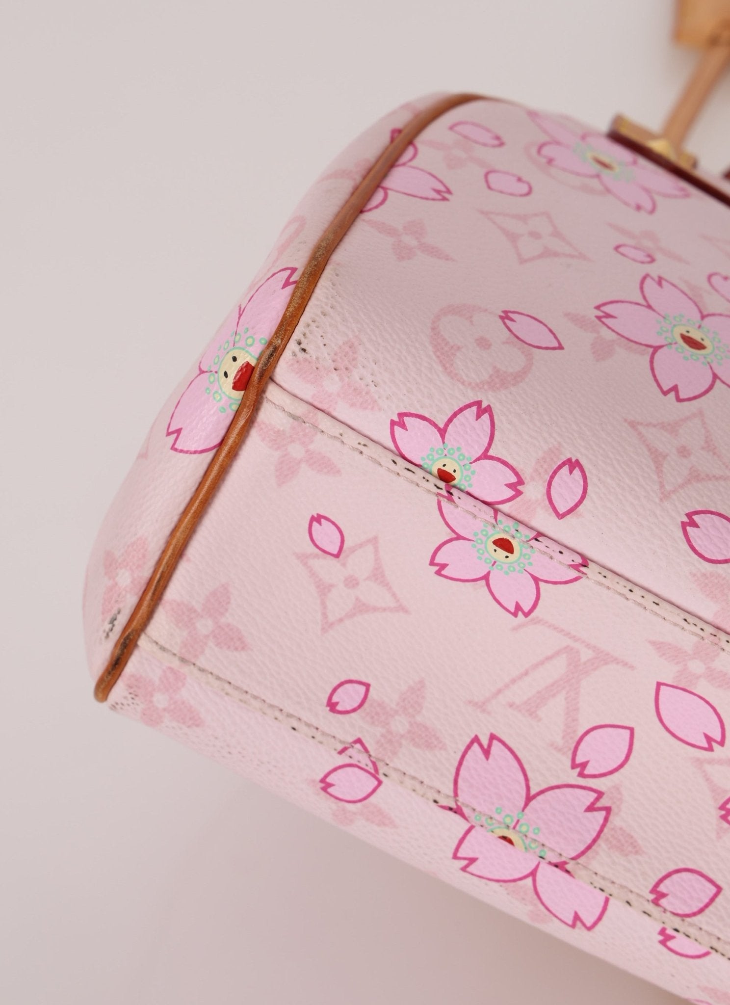 Limited Edition Louis Vuitton x Takashi Murakami Cherry Blossom Sac Retro PM - FashioNica