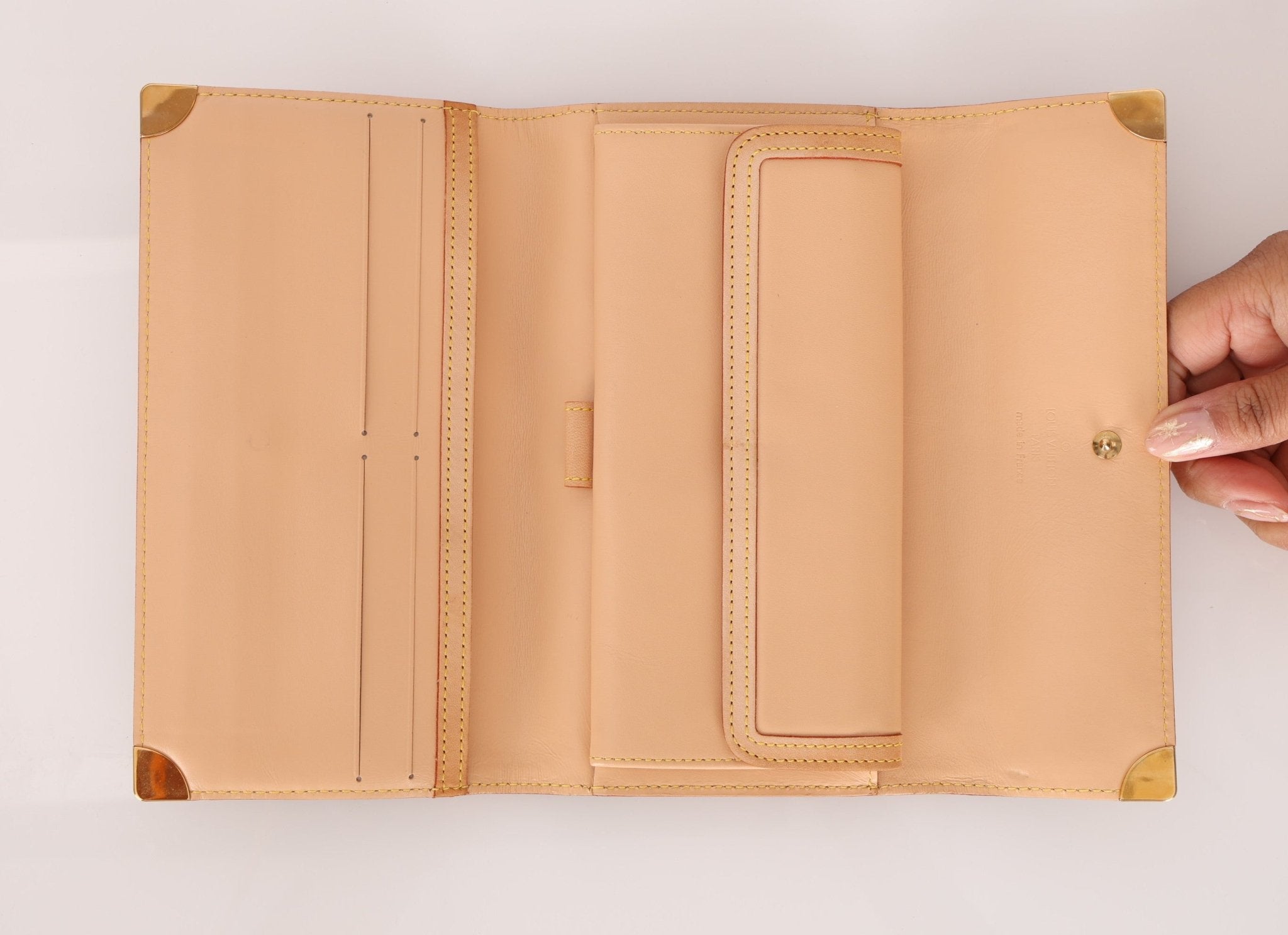 Limited Edition Louis Vuitton x Takashi Murakami Cherry Blossom Wallet w Chain - FashioNica