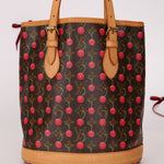 Limited Edition Louis Vuitton x Takashi Murakami Cherry Bucket Bag - FashioNica