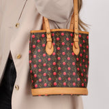 Limited Edition Louis Vuitton x Takashi Murakami Cherry Bucket Bag - FashioNica