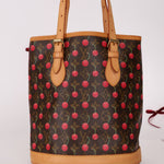 Limited Edition Louis Vuitton x Takashi Murakami Cherry Bucket Bag - FashioNica