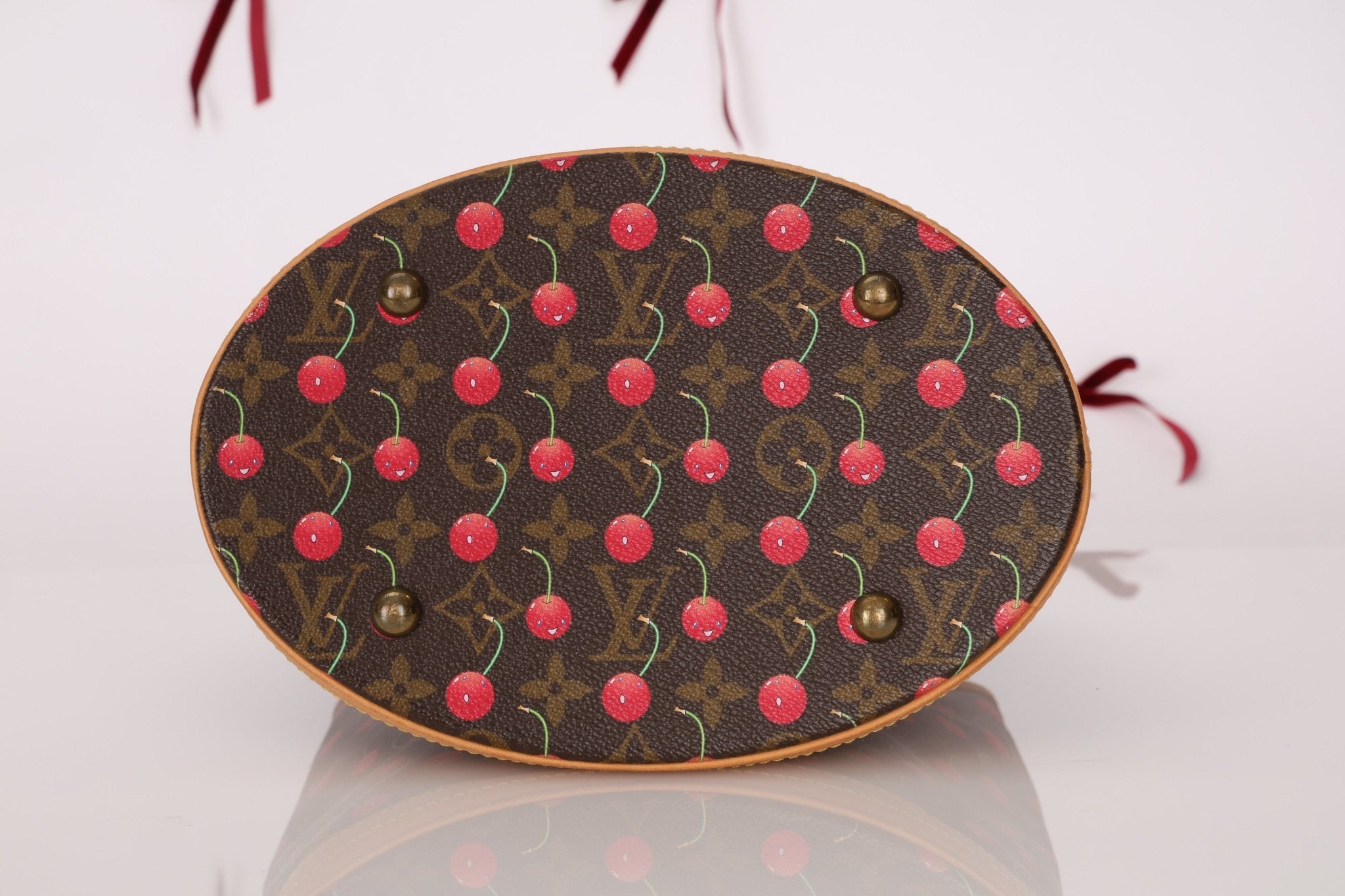 Limited Edition Louis Vuitton x Takashi Murakami Cherry Bucket Bag - FashioNica
