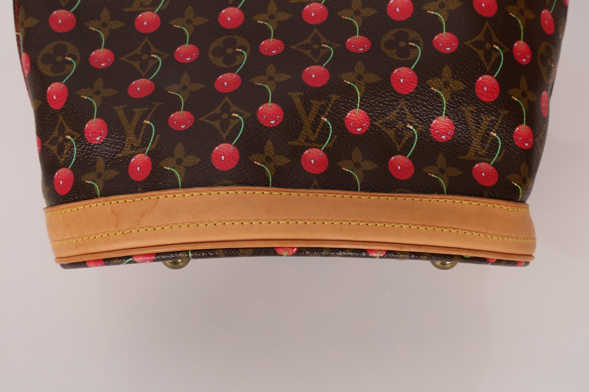 Limited Edition Louis Vuitton x Takashi Murakami Cherry Bucket Bag - FashioNica