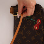 Limited Edition Louis Vuitton x Takashi Murakami Cherry Monogram Pochette - FashioNica