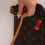 Limited Edition Louis Vuitton x Takashi Murakami Cherry Monogram Pochette - FashioNica