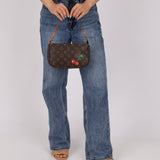 Limited Edition Louis Vuitton x Takashi Murakami Cherry Monogram Pochette - FashioNica