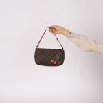 Limited Edition Louis Vuitton x Takashi Murakami Cherry Monogram Pochette - FashioNica