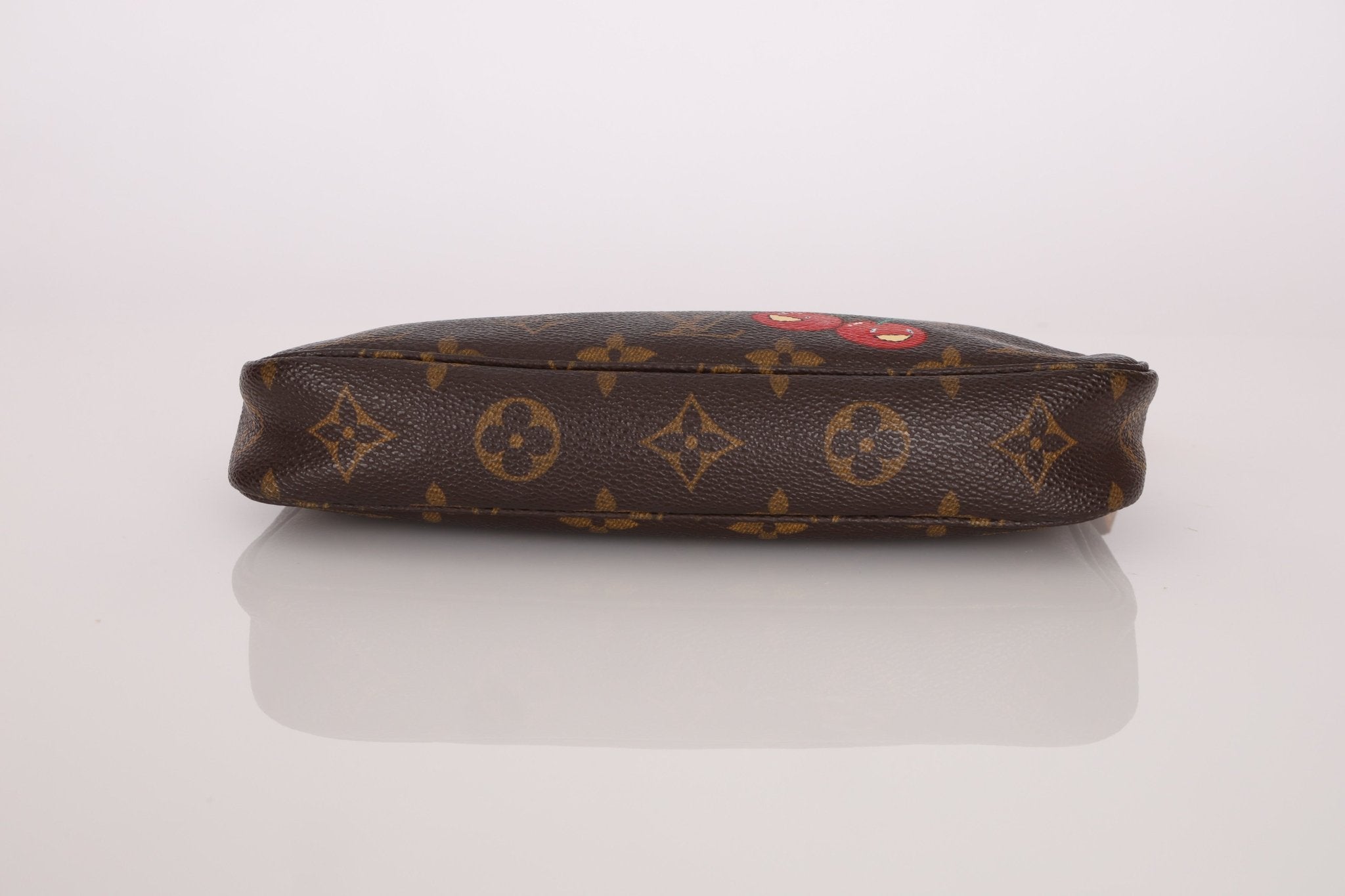 Limited Edition Louis Vuitton x Takashi Murakami Cherry Monogram Pochette - FashioNica