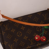 Limited Edition Louis Vuitton x Takashi Murakami Cherry Monogram Pochette - FashioNica