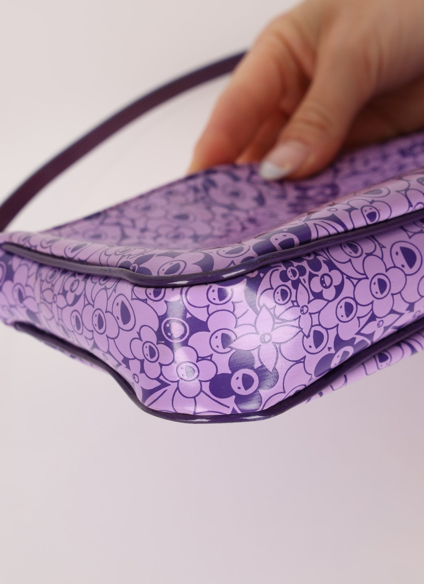 Limited Edition Louis Vuitton x Takashi Murakami Cosmic Blossom Pochette - FashioNica