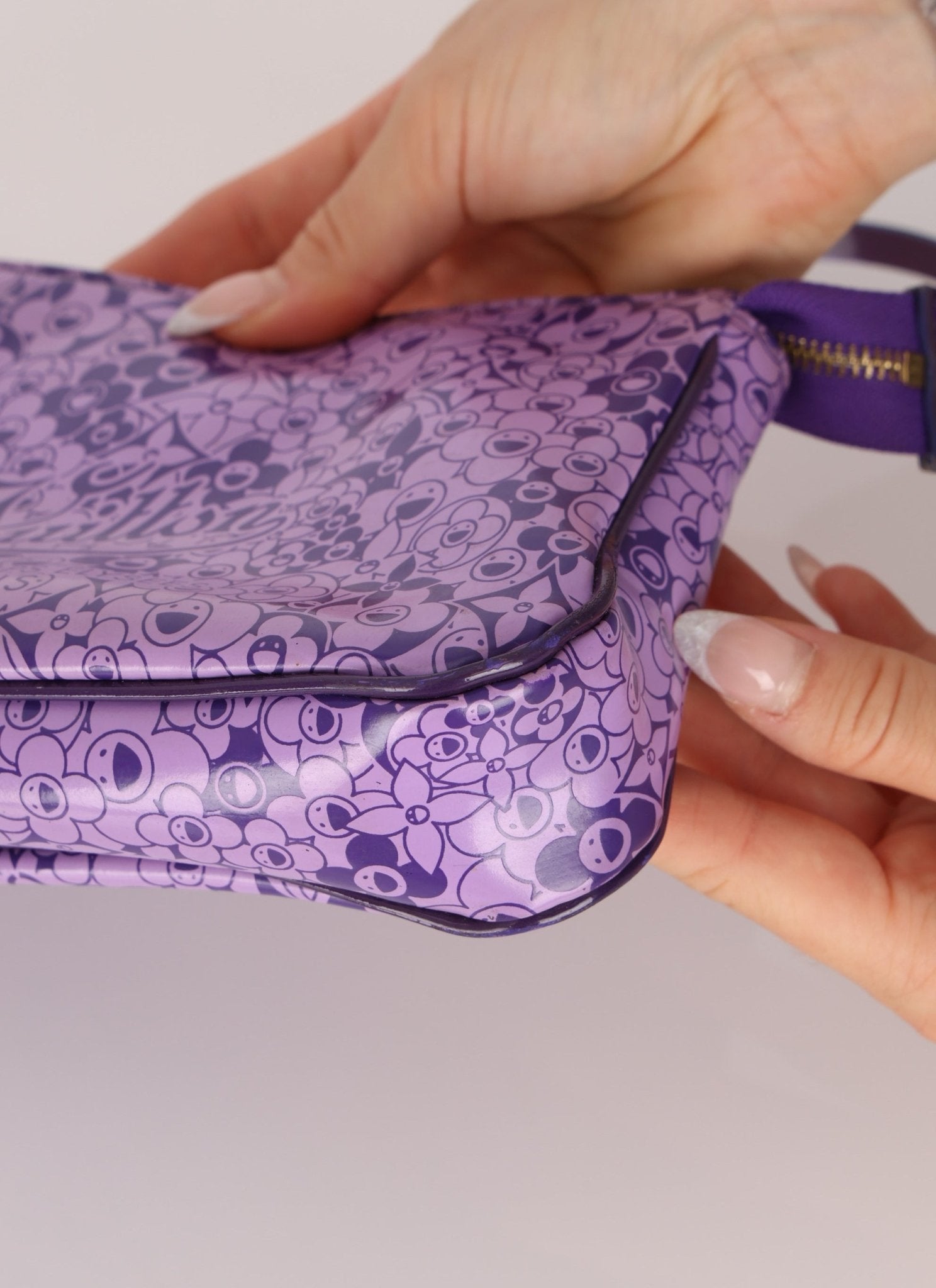 Limited Edition Louis Vuitton x Takashi Murakami Cosmic Blossom Pochette - FashioNica