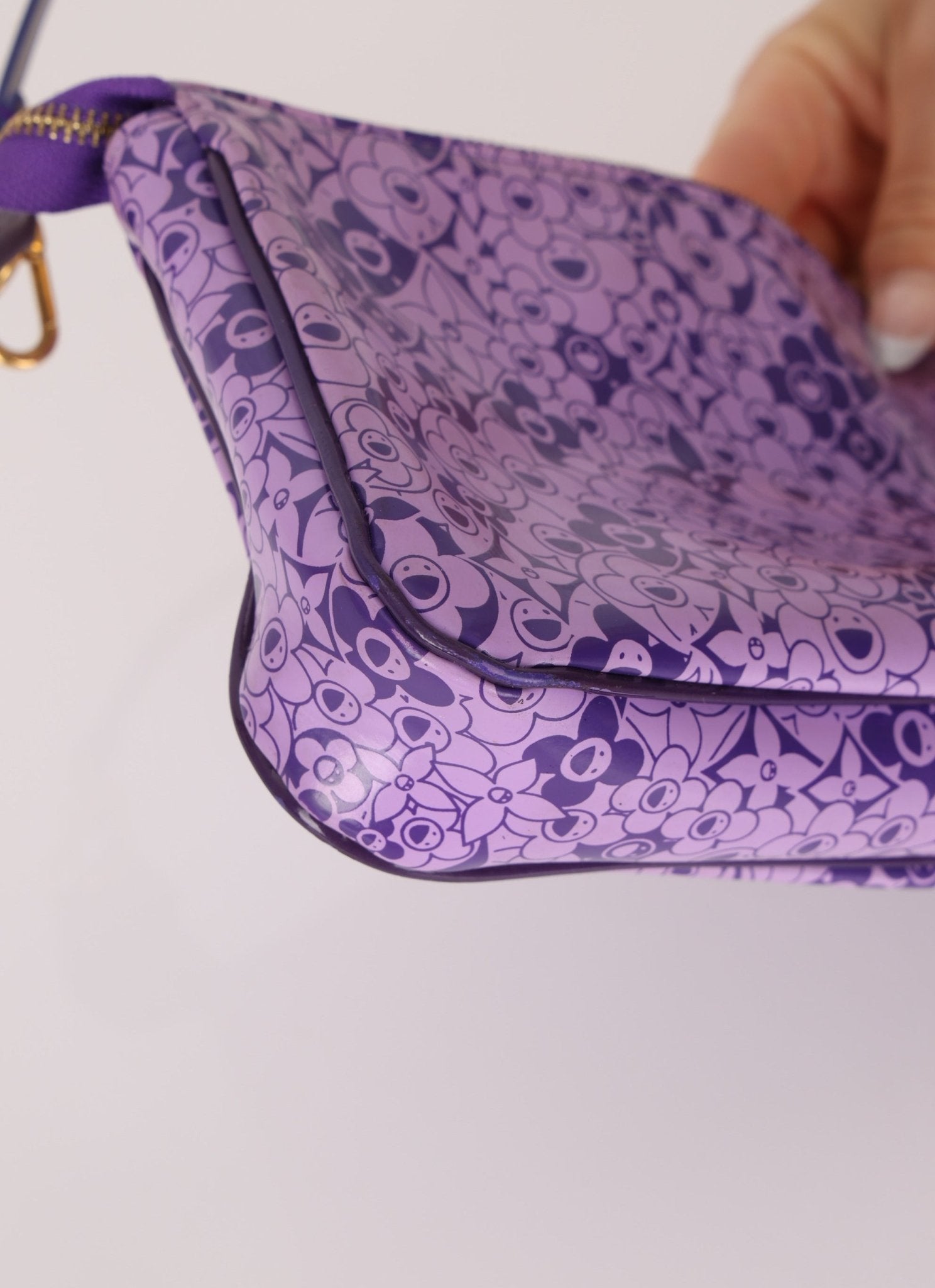 Limited Edition Louis Vuitton x Takashi Murakami Cosmic Blossom Pochette - FashioNica