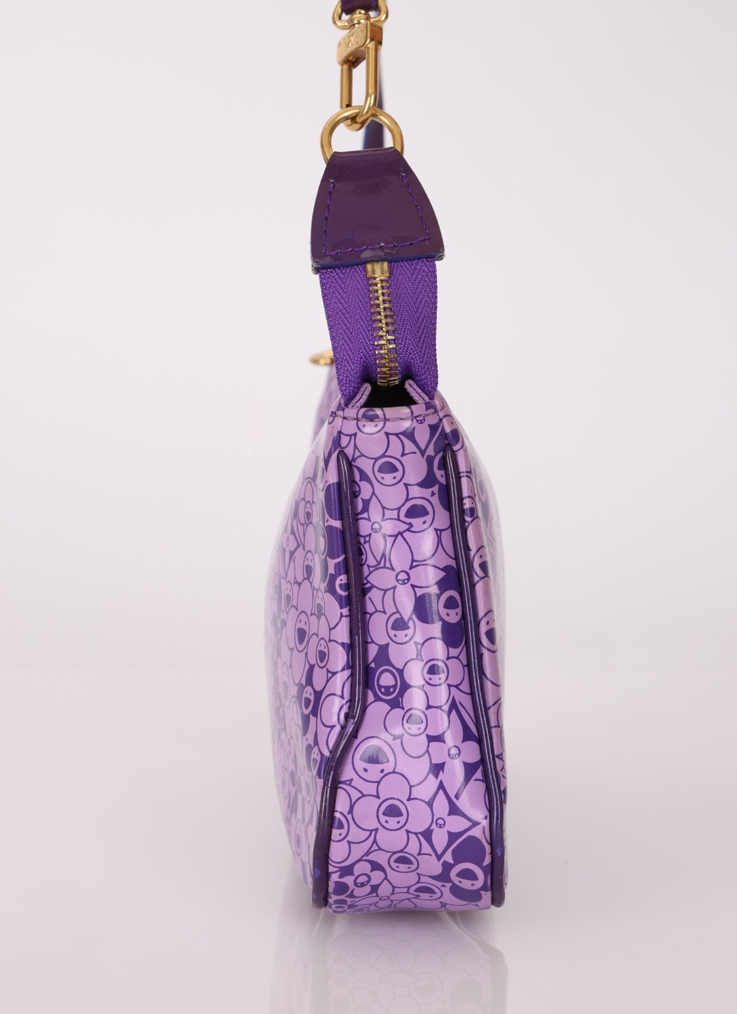 Limited Edition Louis Vuitton x Takashi Murakami Cosmic Blossom Pochette - FashioNica