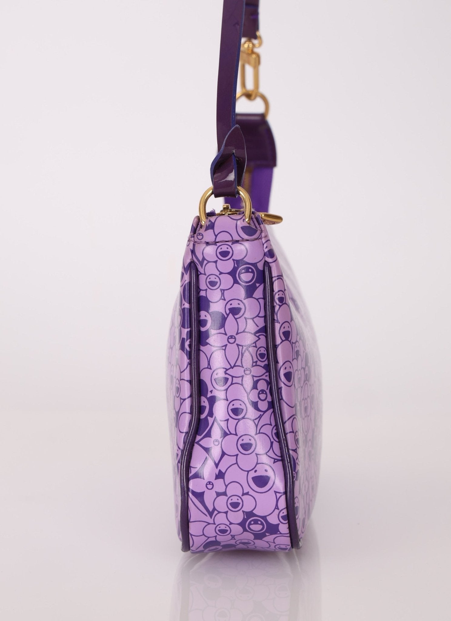 Limited Edition Louis Vuitton x Takashi Murakami Cosmic Blossom Pochette - FashioNica