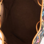 Limited Edition Louis Vuitton x Takashi Murakami Monogram Black Multicolor Petit Noe - FashioNica