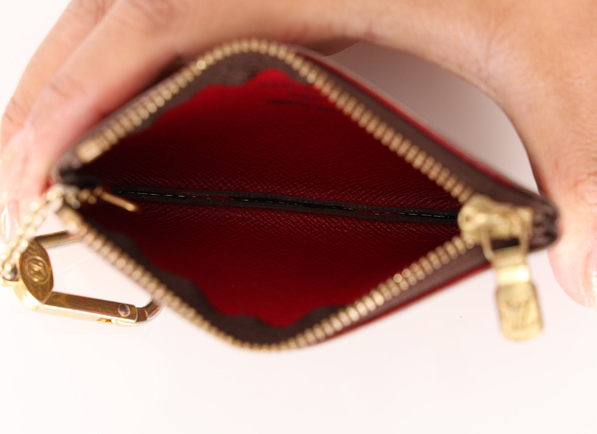 Limited Edition Louis Vuitton x Takashi Murakami Monogram Cerises Key Pouch - FashioNica