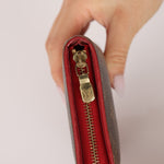 Limited Edition Louis Vuitton x Takashi Murakami Monogram Cerises Zippy Wallet - FashioNica