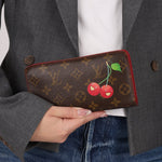 Limited Edition Louis Vuitton x Takashi Murakami Monogram Cerises Zippy Wallet - FashioNica