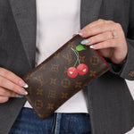 Limited Edition Louis Vuitton x Takashi Murakami Monogram Cerises Zippy Wallet - FashioNica