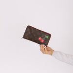 Limited Edition Louis Vuitton x Takashi Murakami Monogram Cerises Zippy Wallet - FashioNica