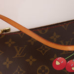 Limited Edition Louis Vuitton x Takashi Murakami Monogram Cherry Mini Pochette - FashioNica