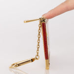 Limited Edition Louis Vuitton x Takashi Murakami Monogram Multicolor Blanc Key Pouch - FashioNica