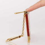 Limited Edition Louis Vuitton x Takashi Murakami Monogram Multicolor Blanc Key Pouch - FashioNica