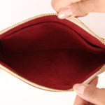 Limited Edition Louis Vuitton x Takashi Murakami Monogram Multicolor Blanc Milla Pochette MM - FashioNica