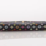 Limited Edition Louis Vuitton x Takashi Murakami Monogram Multicolor Noir Envelope Wallet - FashioNica