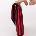 Limited Edition Louis Vuitton x Takashi Murakami Monogram Multicolor Noir Envelope Wallet - FashioNica