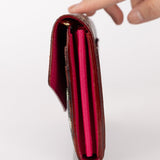 Limited Edition Louis Vuitton x Takashi Murakami Monogram Multicolor Noir Envelope Wallet - FashioNica