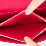 Limited Edition Louis Vuitton x Takashi Murakami Monogram Multicolor Noir Envelope Wallet - FashioNica