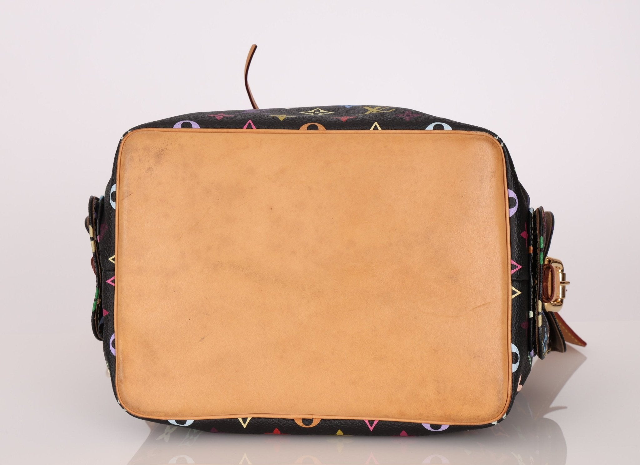 Limited Edition Louis Vuitton x Takashi Murakami Monogram Multicolor Noir Petit Noe - FashioNica