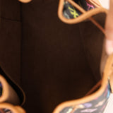 Limited Edition Louis Vuitton x Takashi Murakami Monogram Multicolor Noir Petit Noe - FashioNica