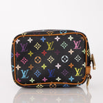Limited Edition Louis Vuitton x Takashi Murakami Monogram Multicolor Noir Wapity - FashioNica