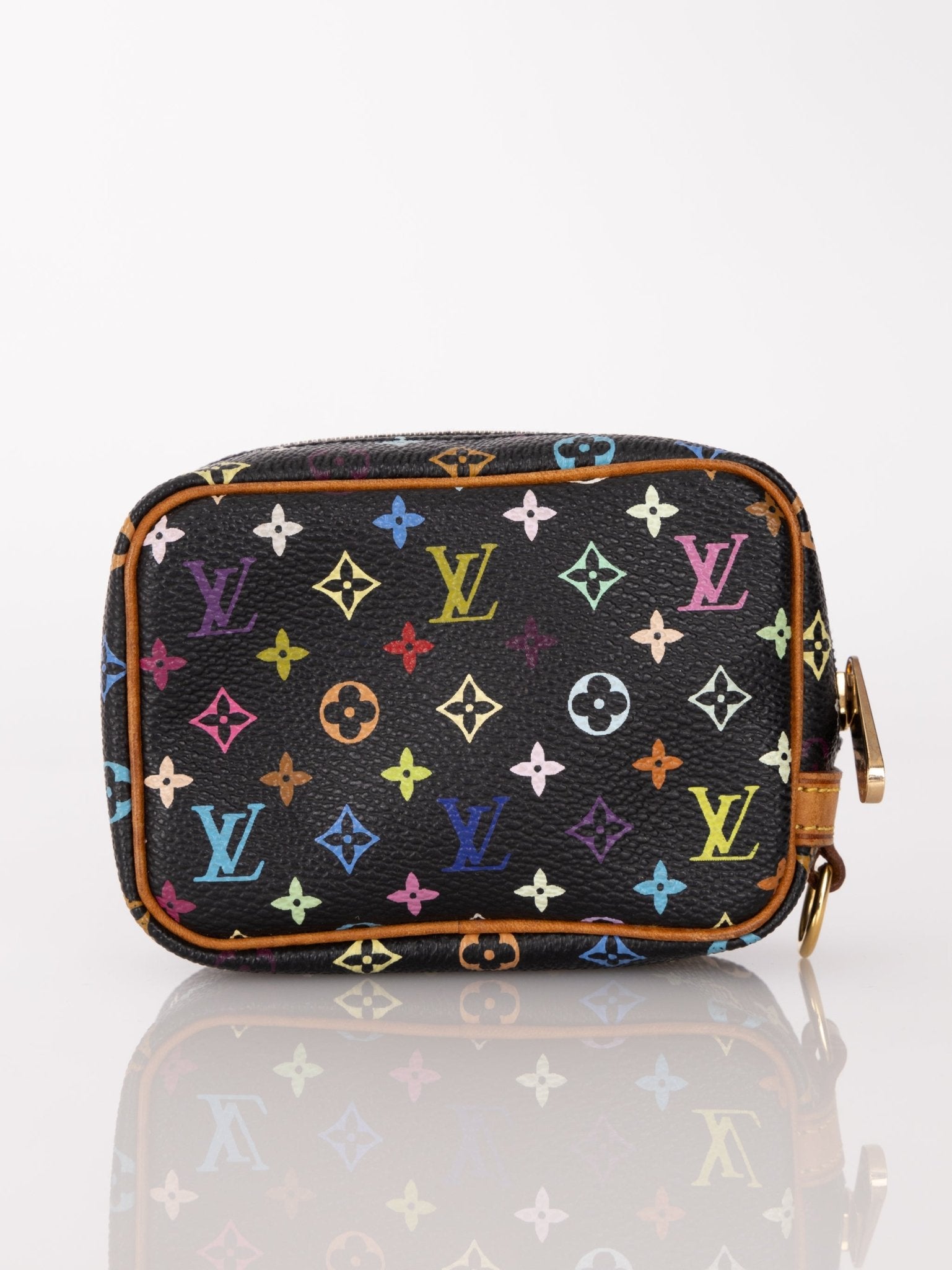 Limited Edition Louis Vuitton x Takashi Murakami Monogram Multicolor Noir Wapity - FashioNica