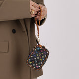 Limited Edition Louis Vuitton x Takashi Murakami Monogram Multicolor Noir Wapity - FashioNica