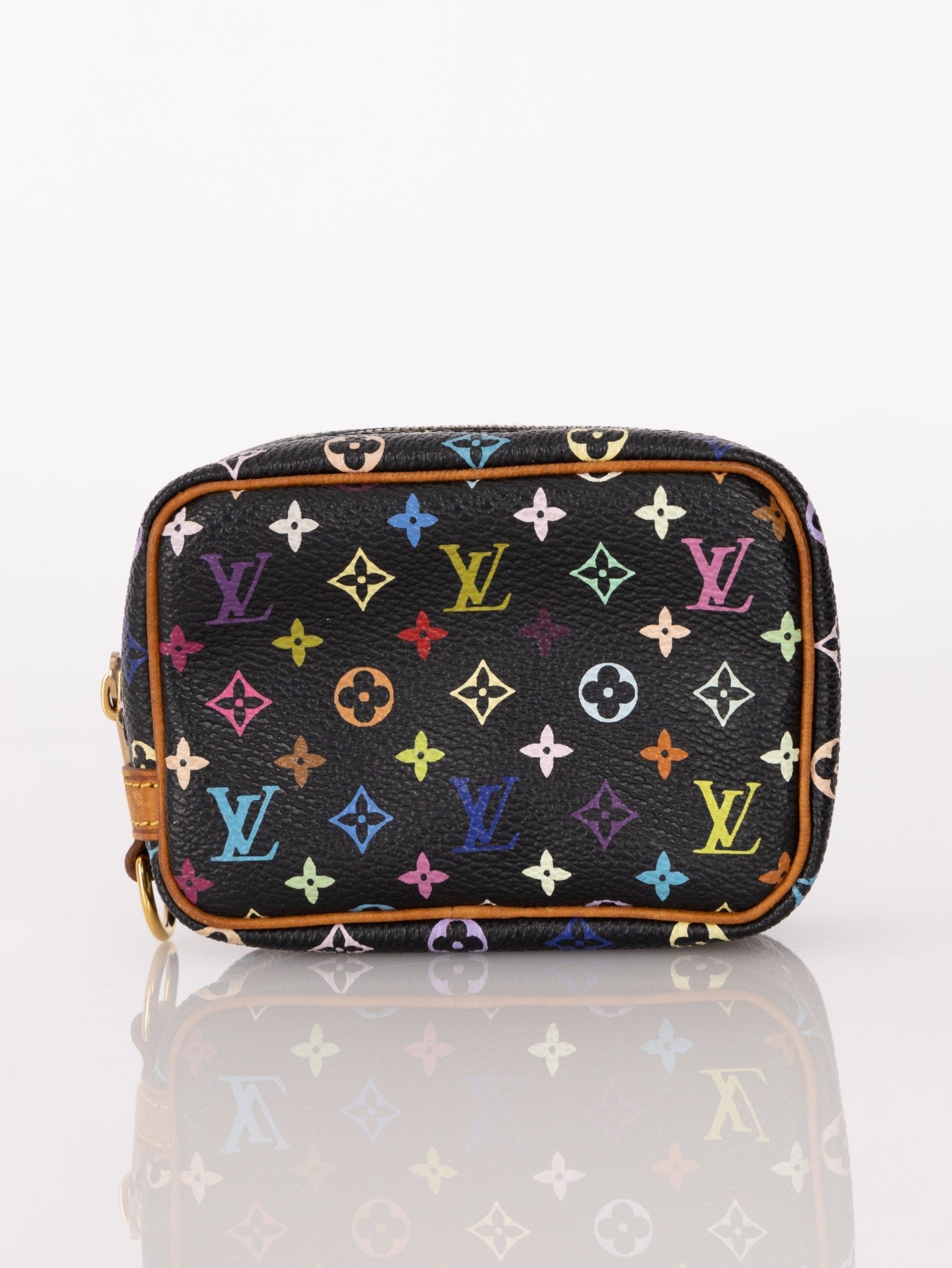 Limited Edition Louis Vuitton x Takashi Murakami Monogram Multicolor Noir Wapity - FashioNica