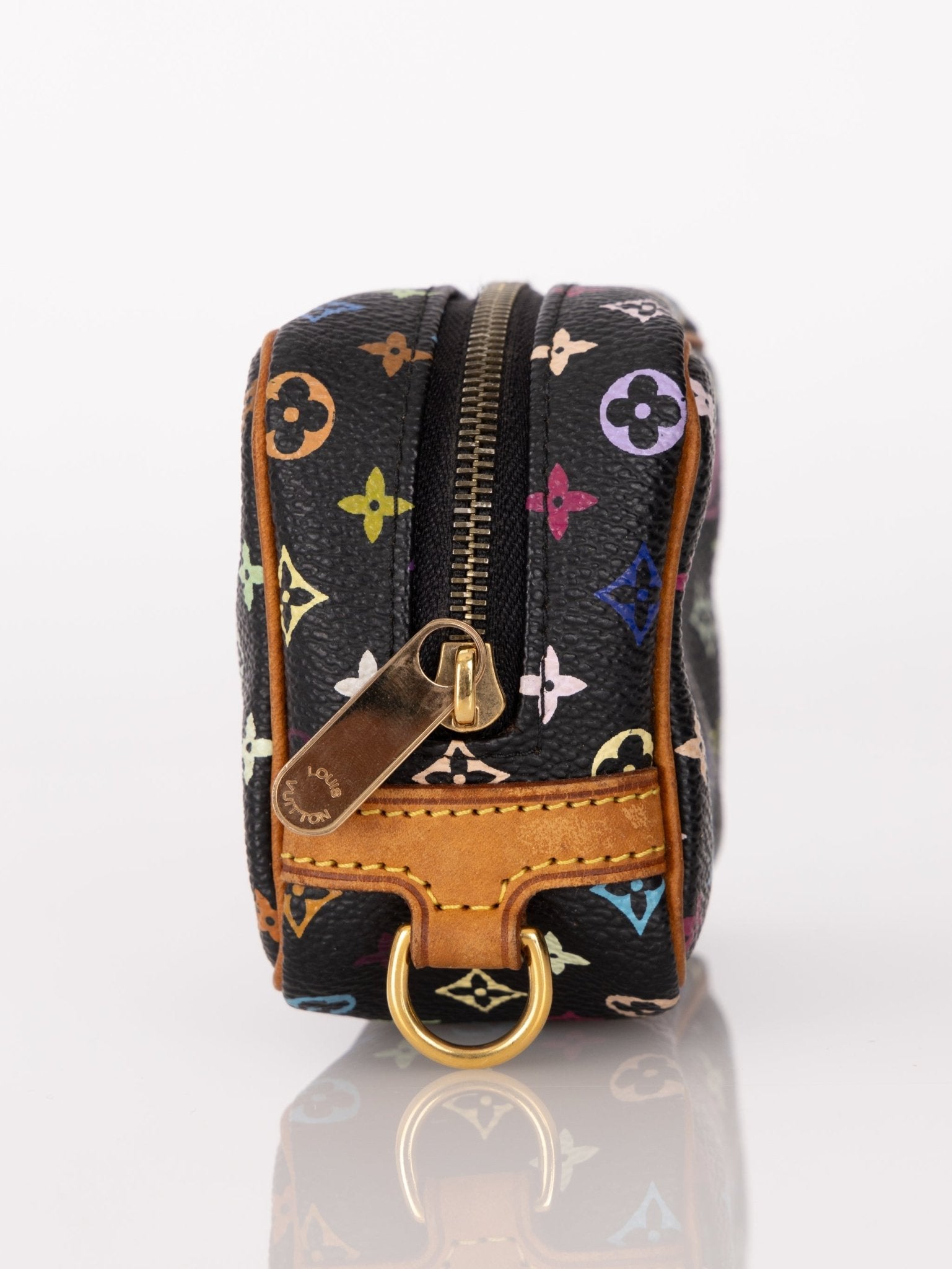Limited Edition Louis Vuitton x Takashi Murakami Monogram Multicolor Noir Wapity - FashioNica