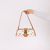 Limited Edition Louis Vuitton x Takashi Murakami Monogram Multicolor Shirley Pochette - FashioNica