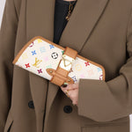 Limited Edition Louis Vuitton x Takashi Murakami Monogram Multicolor Shirley Pochette - FashioNica